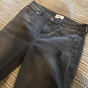 Pistola Jeans: 27 Black wash distressed